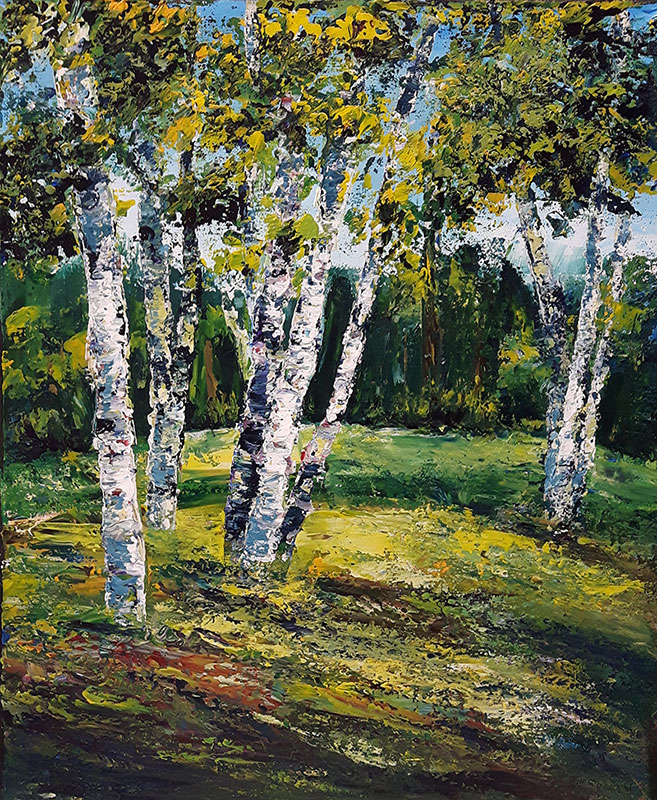 Ralf Wall (Raflar) - Birches at McMichael (432$)
